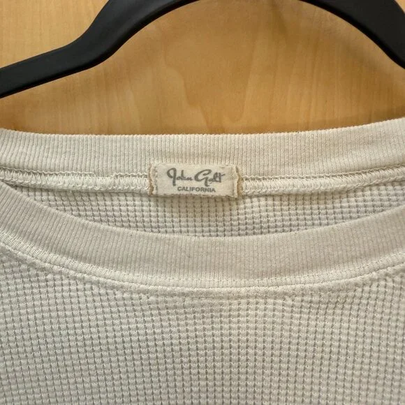 John Galt Bay Area thermal crop crewneck sweater women’s one size - Picture 3 of 6